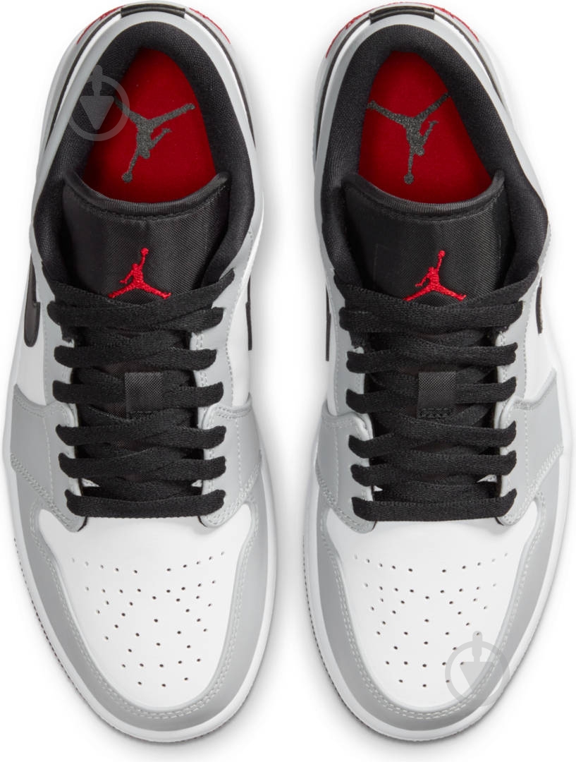 Кроссовки мужские демисезонные Jordan AIR 1 LOW 553558-030 р.44 серые - фото 7