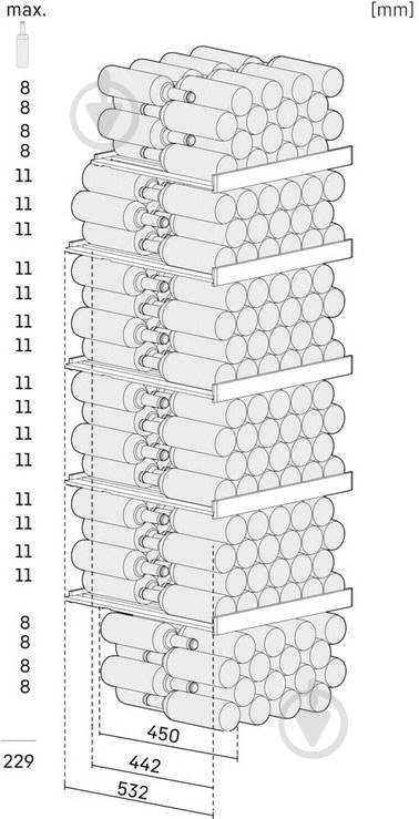 Винна шафа Liebherr WPbli 5231 - фото 16 Винна шафа Liebherr WPbli 5231 - фото 16