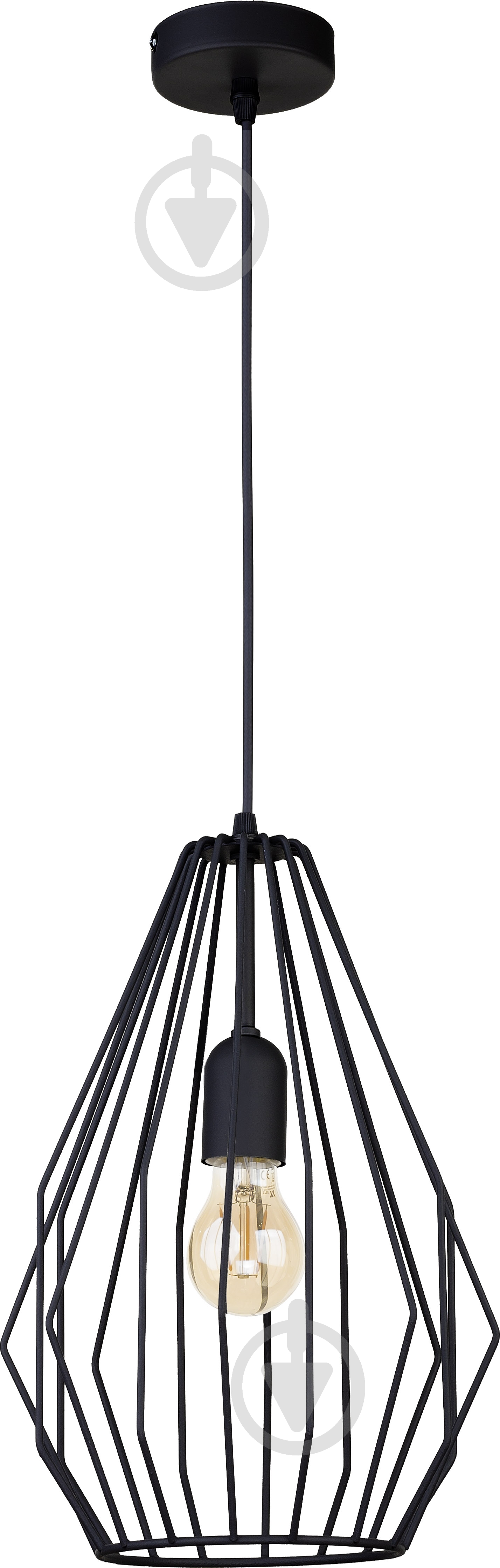 Подвес TK Lighting Brylant 1x60 Вт E27 черный 2258 - фото 1