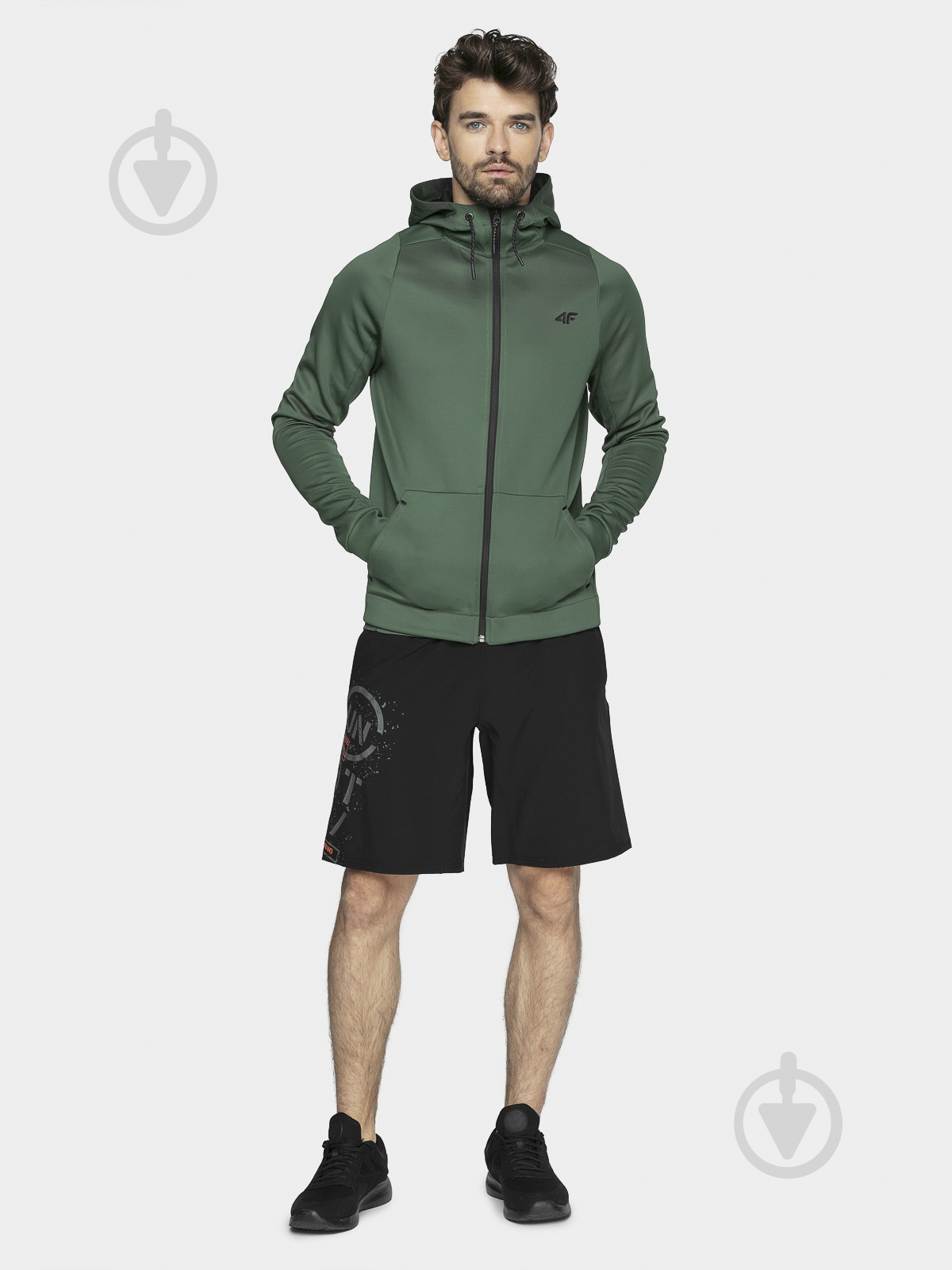 Джемпер 4F D4Z20-BLMF200-40S р. L зеленый - фото 5