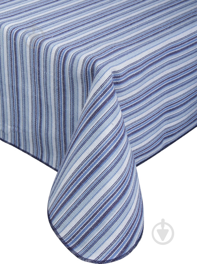 Скатертина Madras 140x140 см синій Gemitex - фото 1