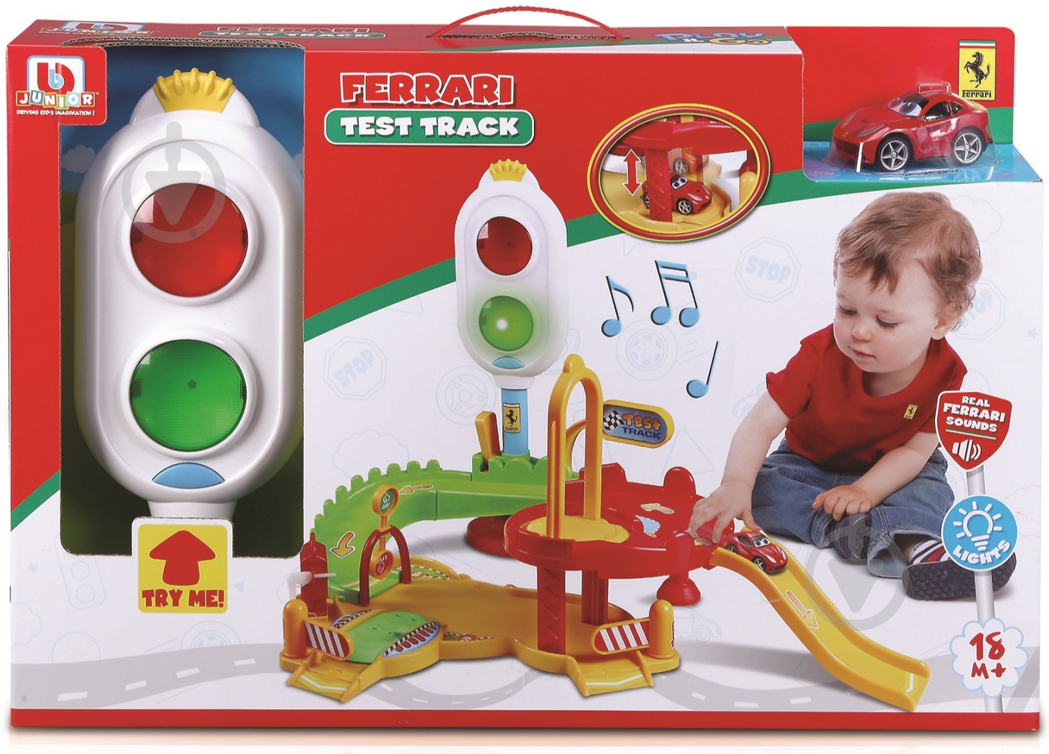 Игровой набор Bb Junior Ferrari Test Track 16-88801 - фото 1
