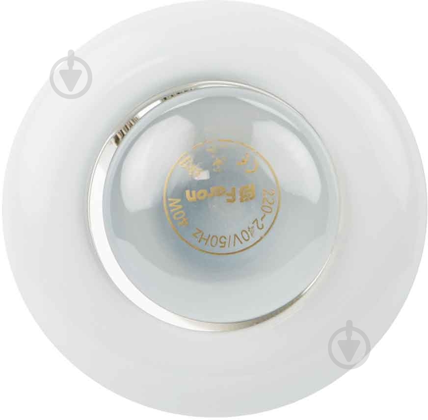 Світильник точковий Feron 2767 R-39 E14 білий - фото 1