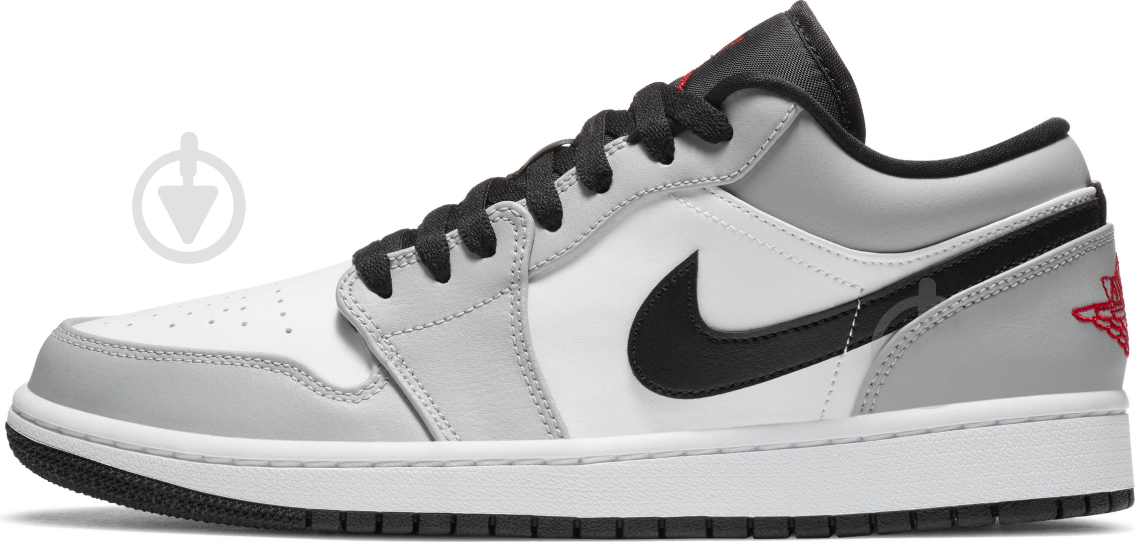 Кроссовки мужские демисезонные Jordan AIR 1 LOW 553558-030 р.43 серые - фото 5