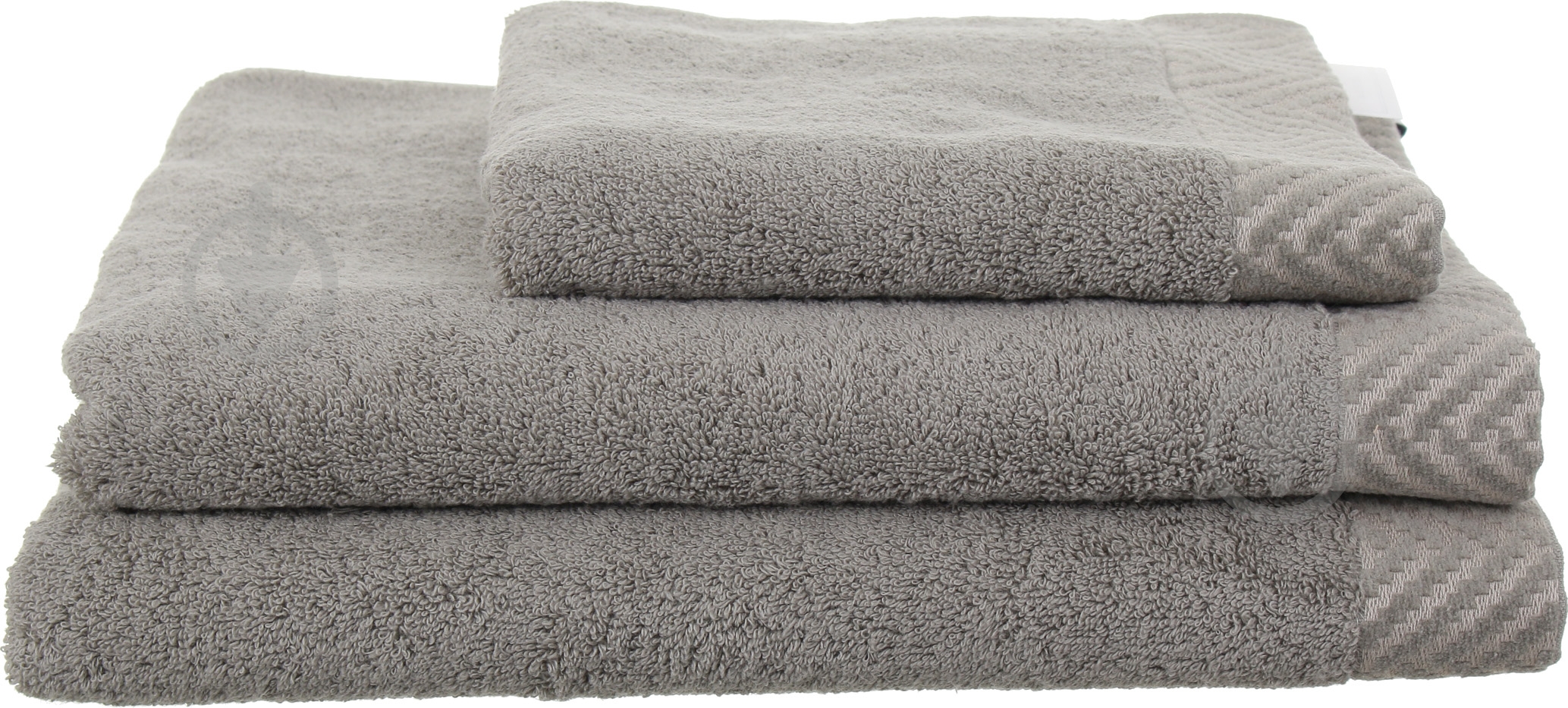 Полотенце 100x150 см светло-серый Mundotextil - фото 1