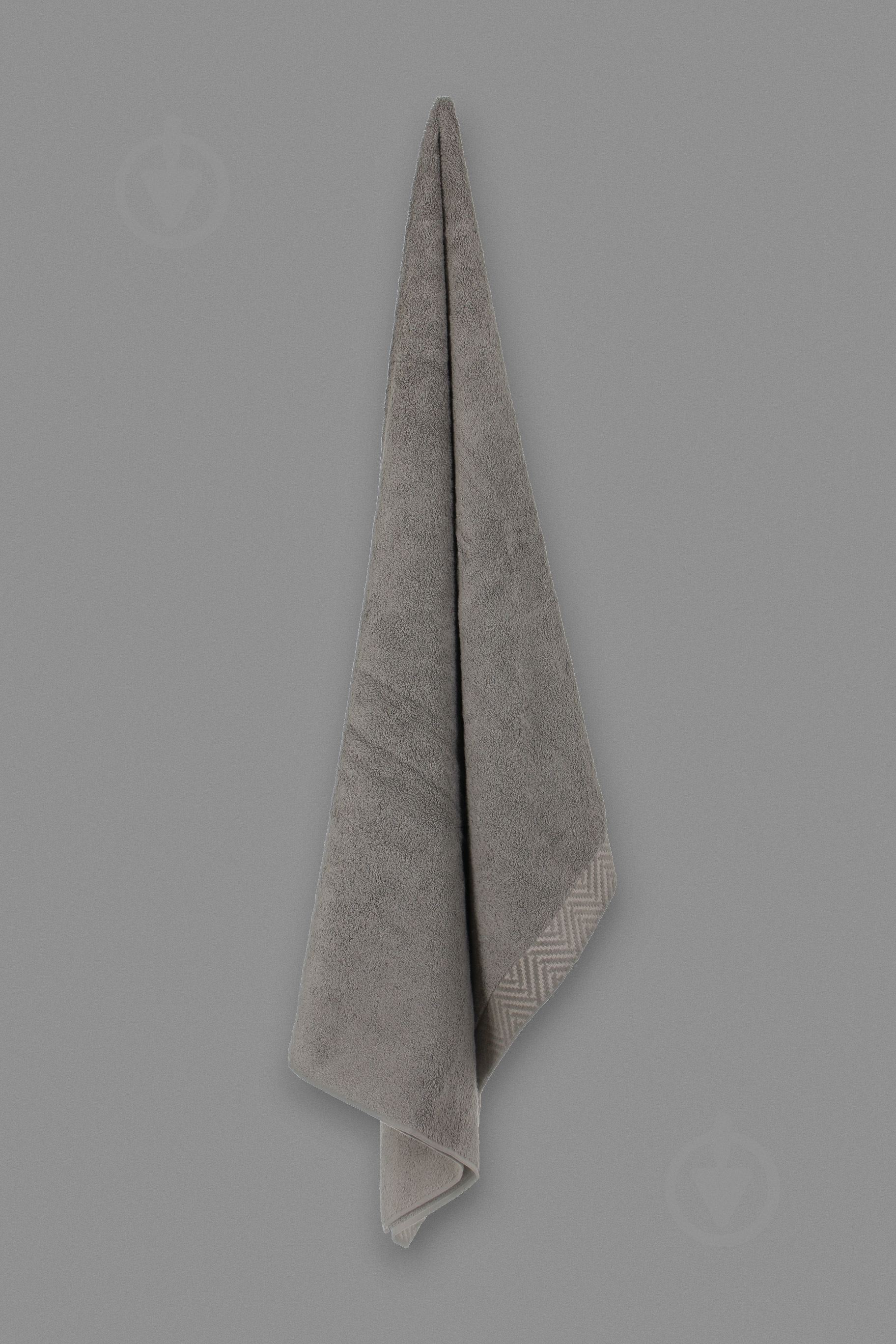 Полотенце 100x150 см светло-серый Mundotextil - фото 4