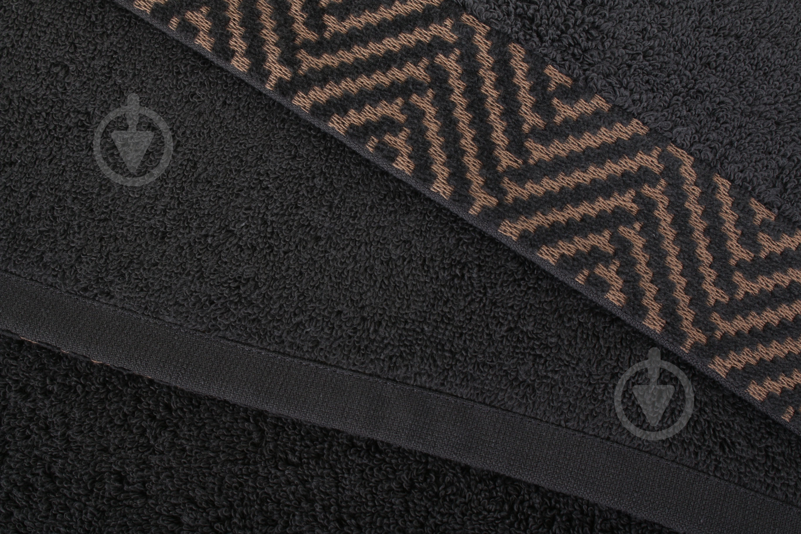 Полотенце 50x90 см темно-серый Mundotextil - фото 3