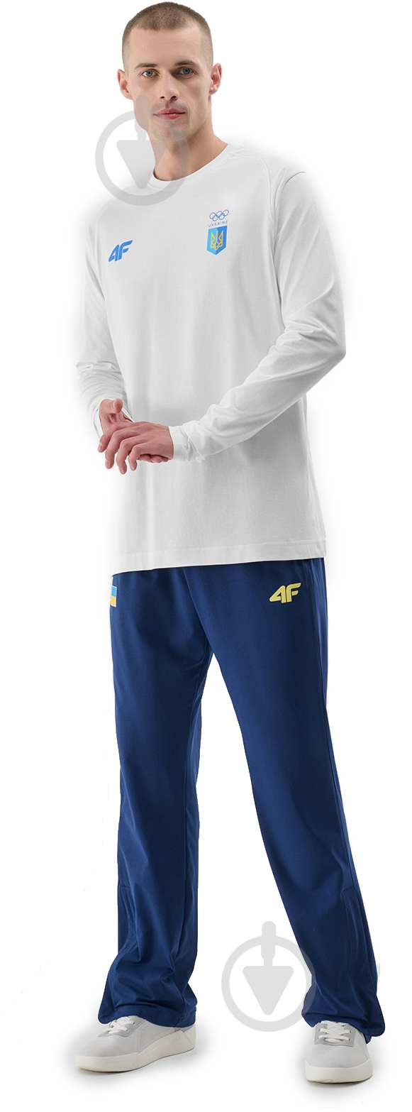 Футболка 4F 4FOSS24TLONM426-10S р.S белый - фото 5 Футболка 4F 4FOSS24TLONM426-10S р.S белый - фото 5