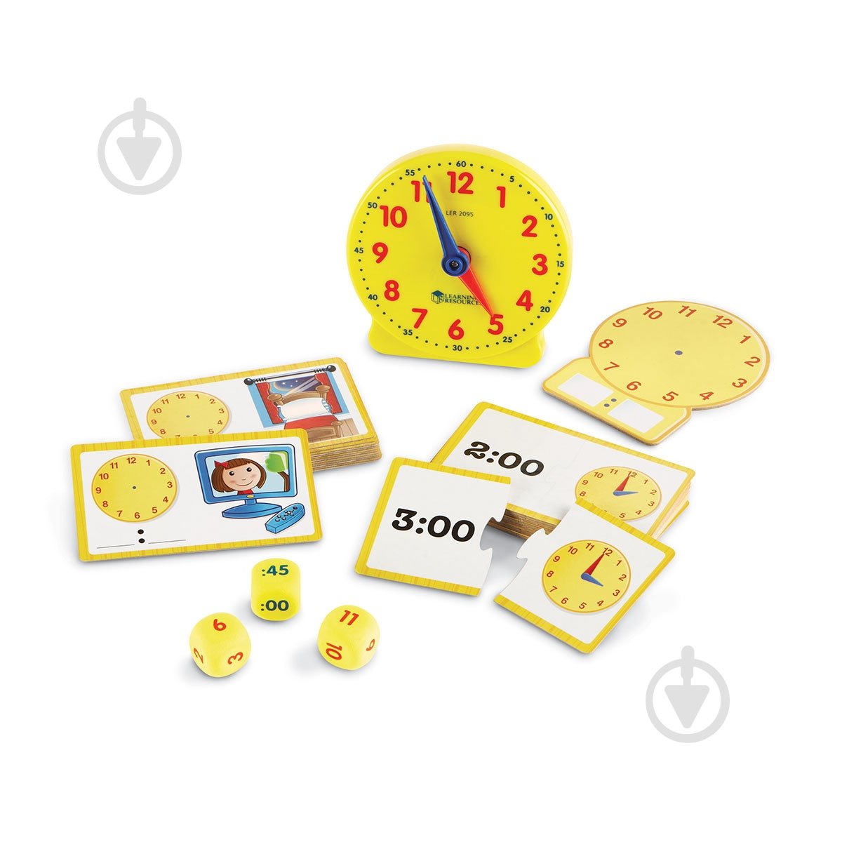 Игра настольная Learning Resources Изучаем время LER3220 - фото 2