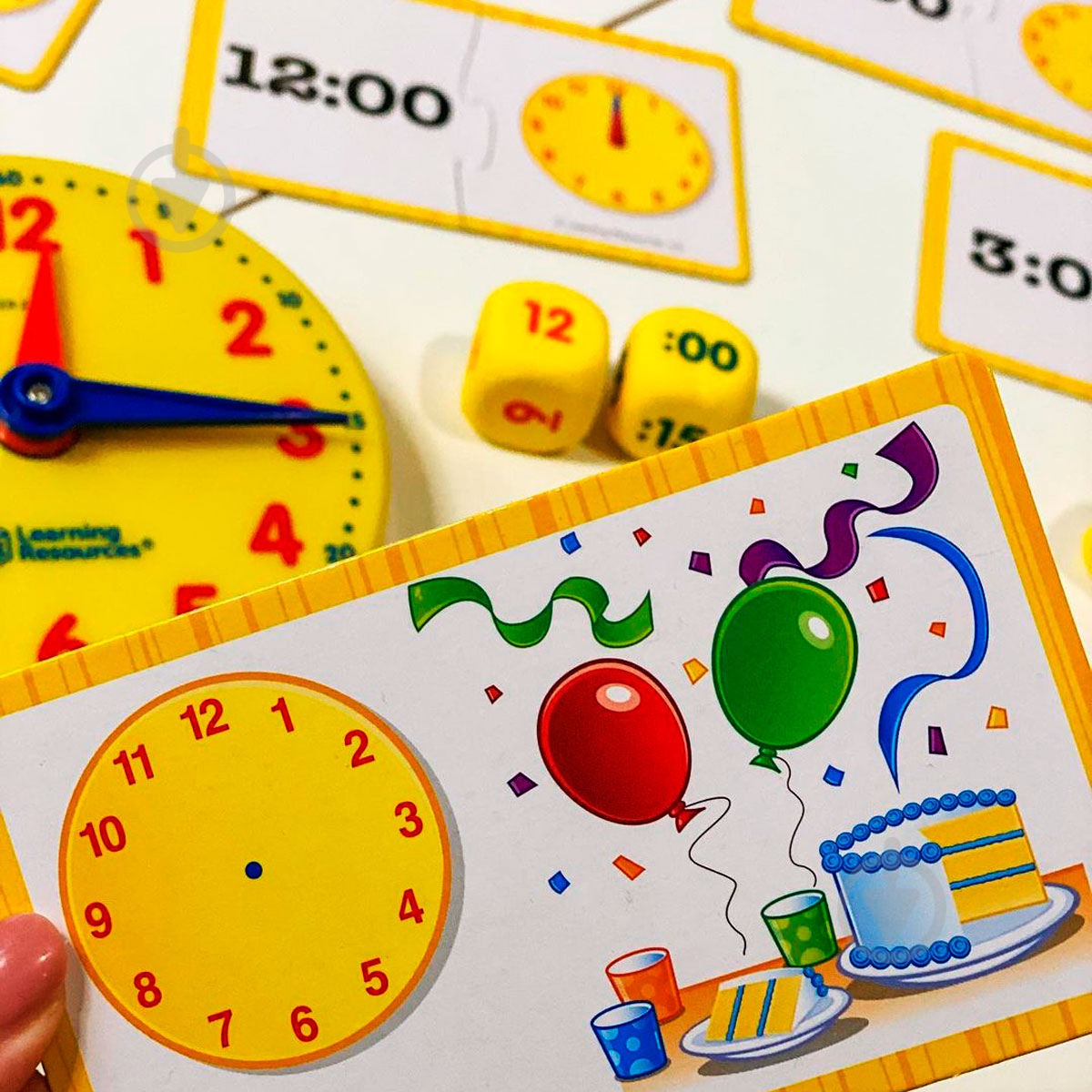 Игра настольная Learning Resources Изучаем время LER3220 - фото 6