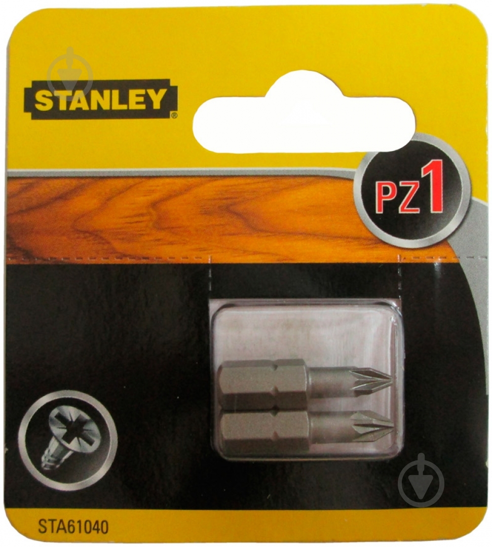 Бита Stanley PZ1x25 мм 2 шт. STA61040 - фото 1