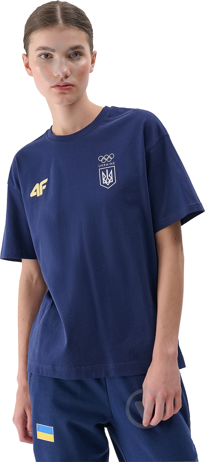 Футболка 4F 4FOSS24TTSHF2213-31S р.3XL синий - фото 1 Футболка 4F 4FOSS24TTSHF2213-31S р.3XL синий - фото 1