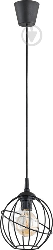 Подвес TK Lighting Orbita 1x60 Вт E27 черный 1625 - фото 1