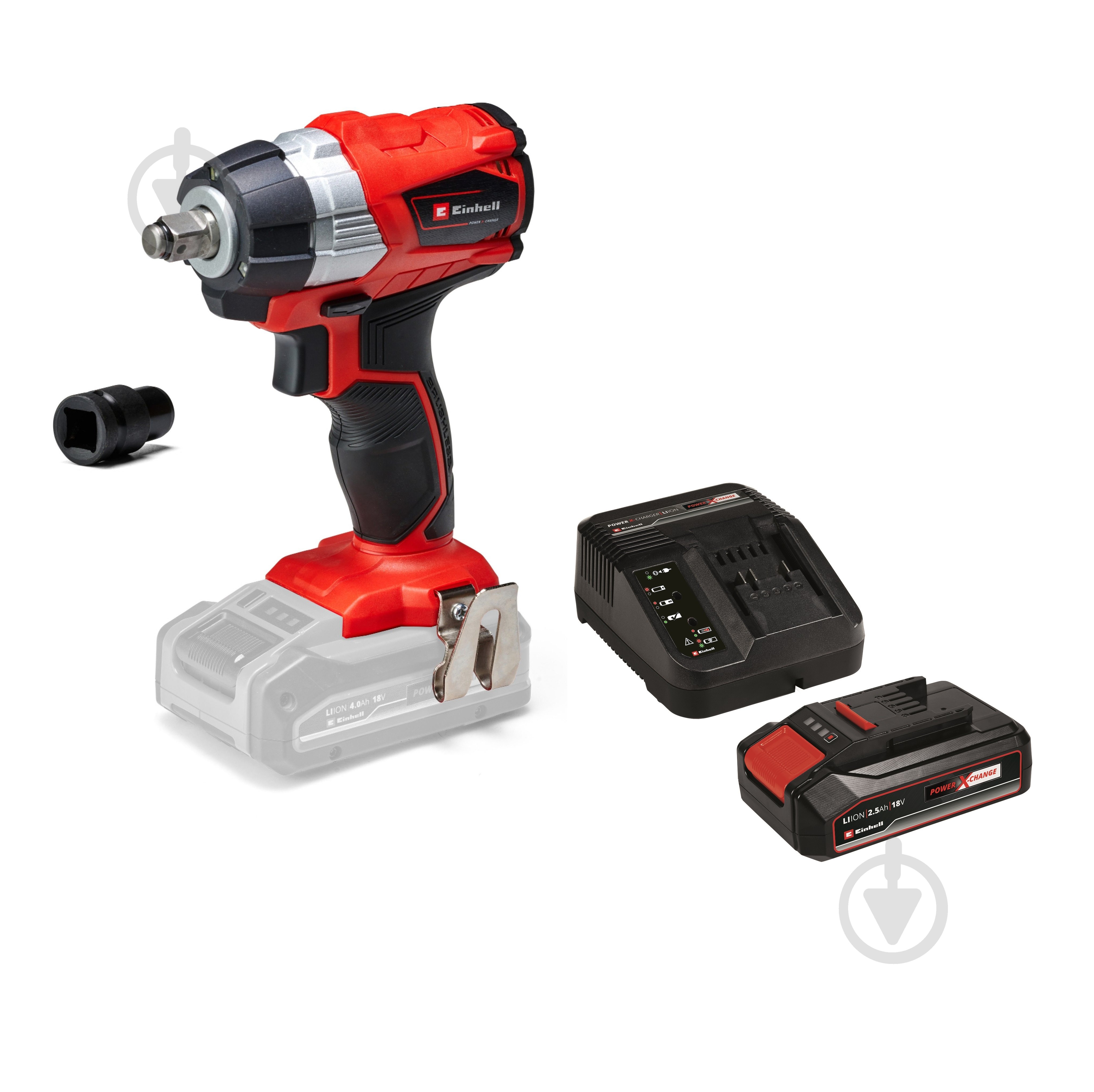 Гайковерт акумуляторний Einhell 215 Нм 4510040 Set1 - фото 1