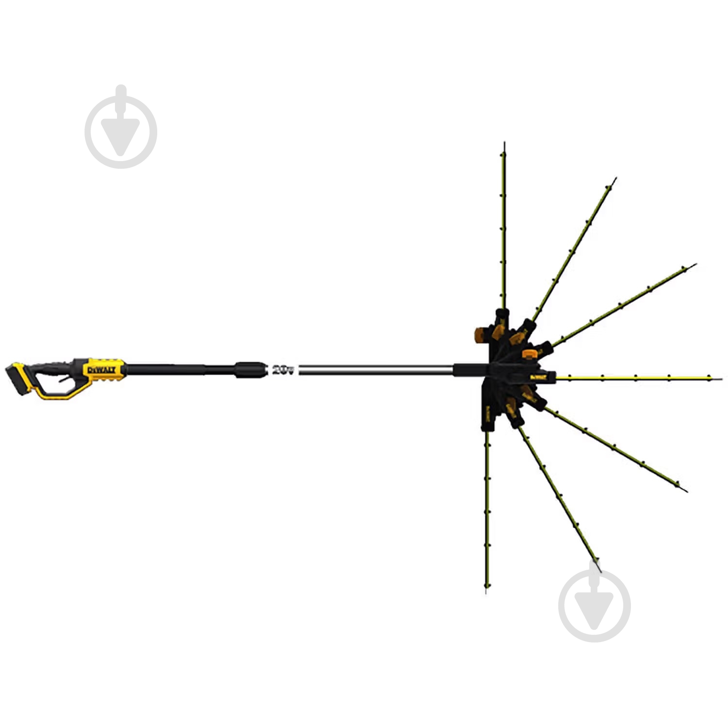 Кусторез аккумуляторный DeWalt DCMPH566N - фото 3