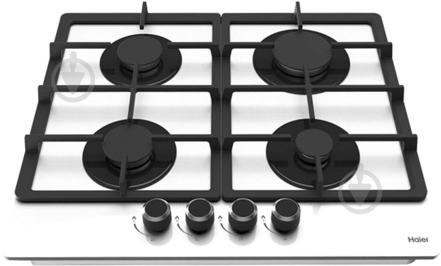 Варочная поверхность газовая Haier HHX-G64CNW - фото 1 Варочная поверхность газовая Haier HHX-G64CNW - фото 1