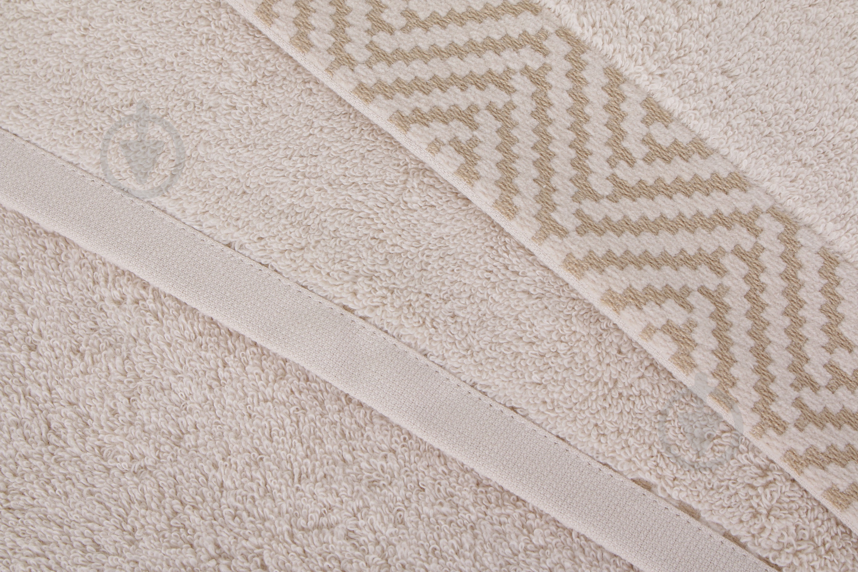 Полотенце 50x90 см бежевый Mundotextil - фото 3