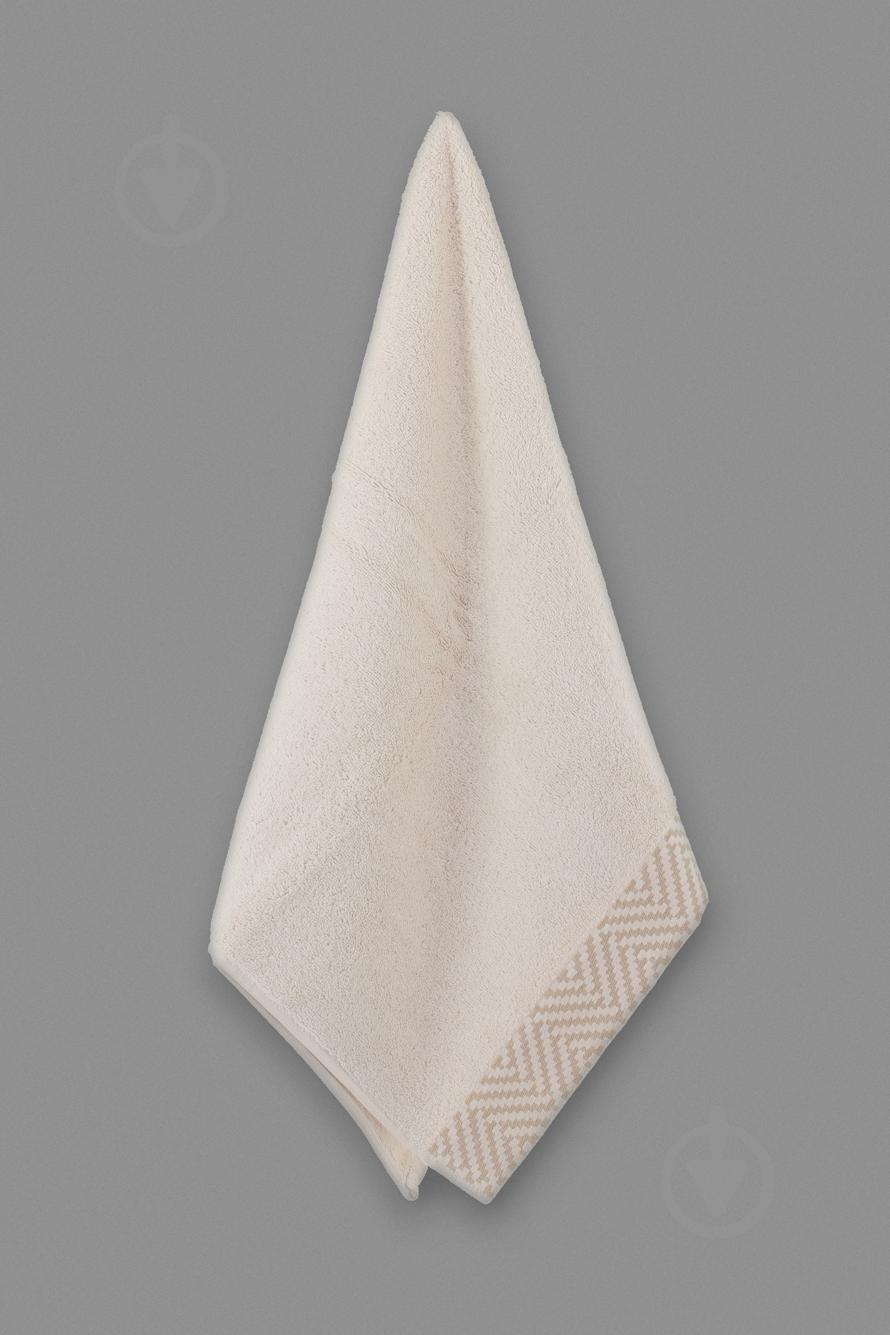 Полотенце 50x90 см бежевый Mundotextil - фото 4