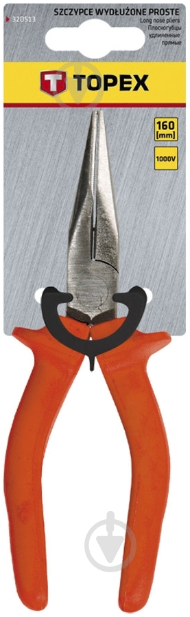 Тонкогубцы Topex 32D513 - фото 1
