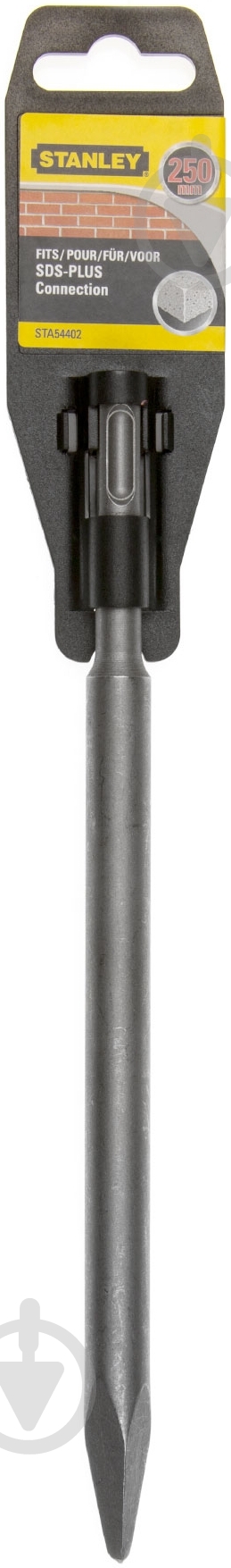 Пика Stanley SDS-plus 250 мм STA54402 - фото 2 Пика Stanley SDS-plus 250 мм STA54402 - фото 2