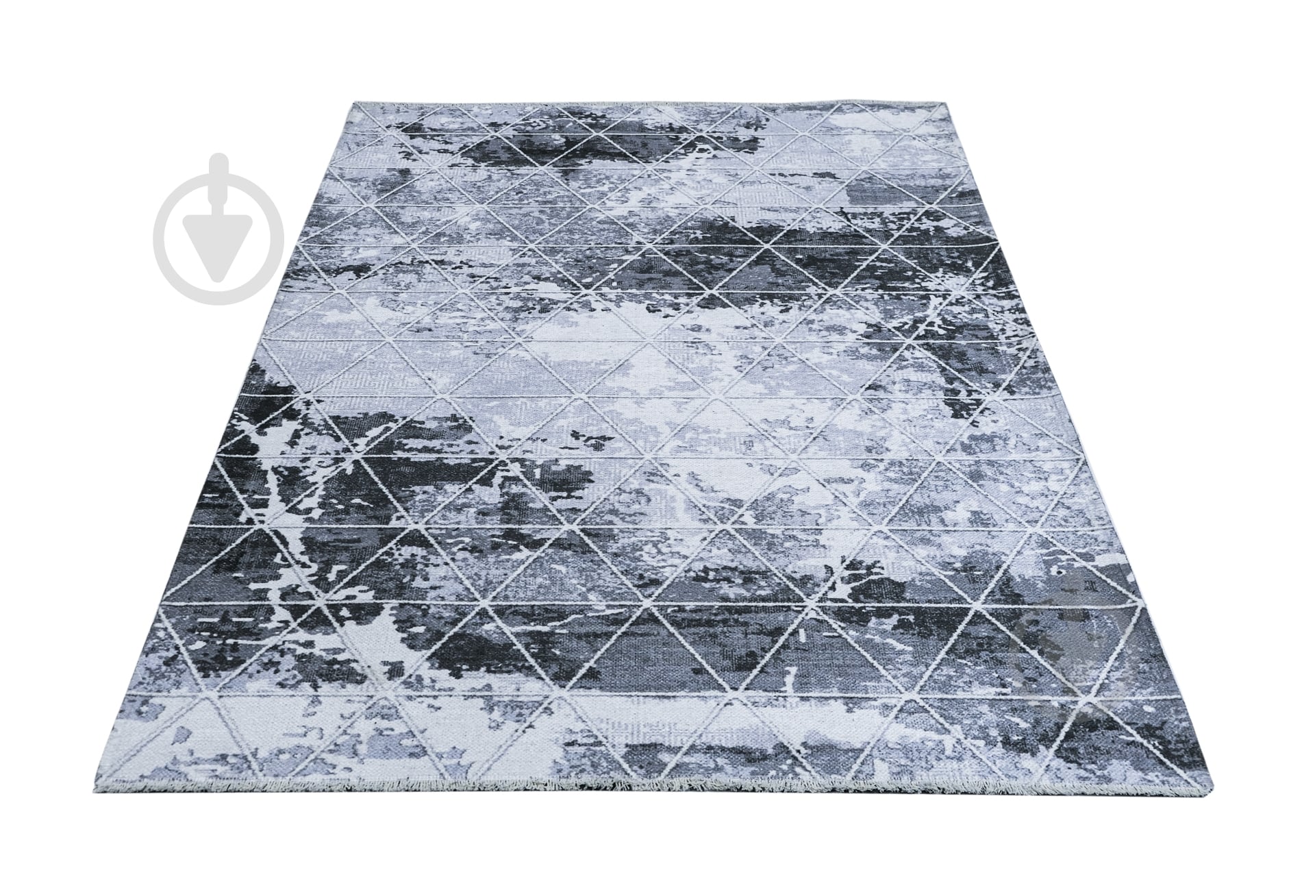 Ковер Relana CRYSTAL (P1333 GREY) 75x150 см - фото 3