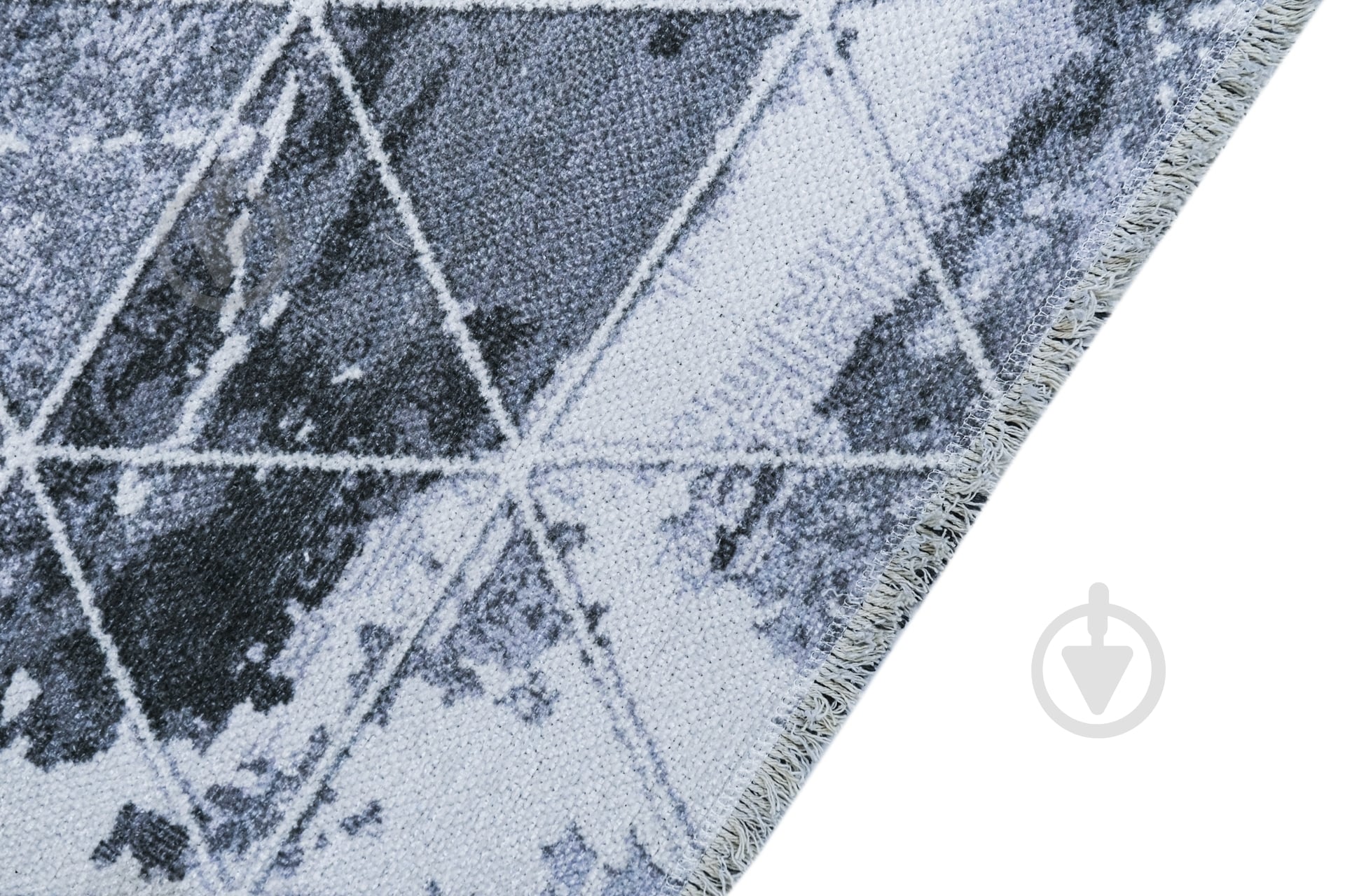 Ковер Relana CRYSTAL (P1333 GREY) 75x150 см - фото 4