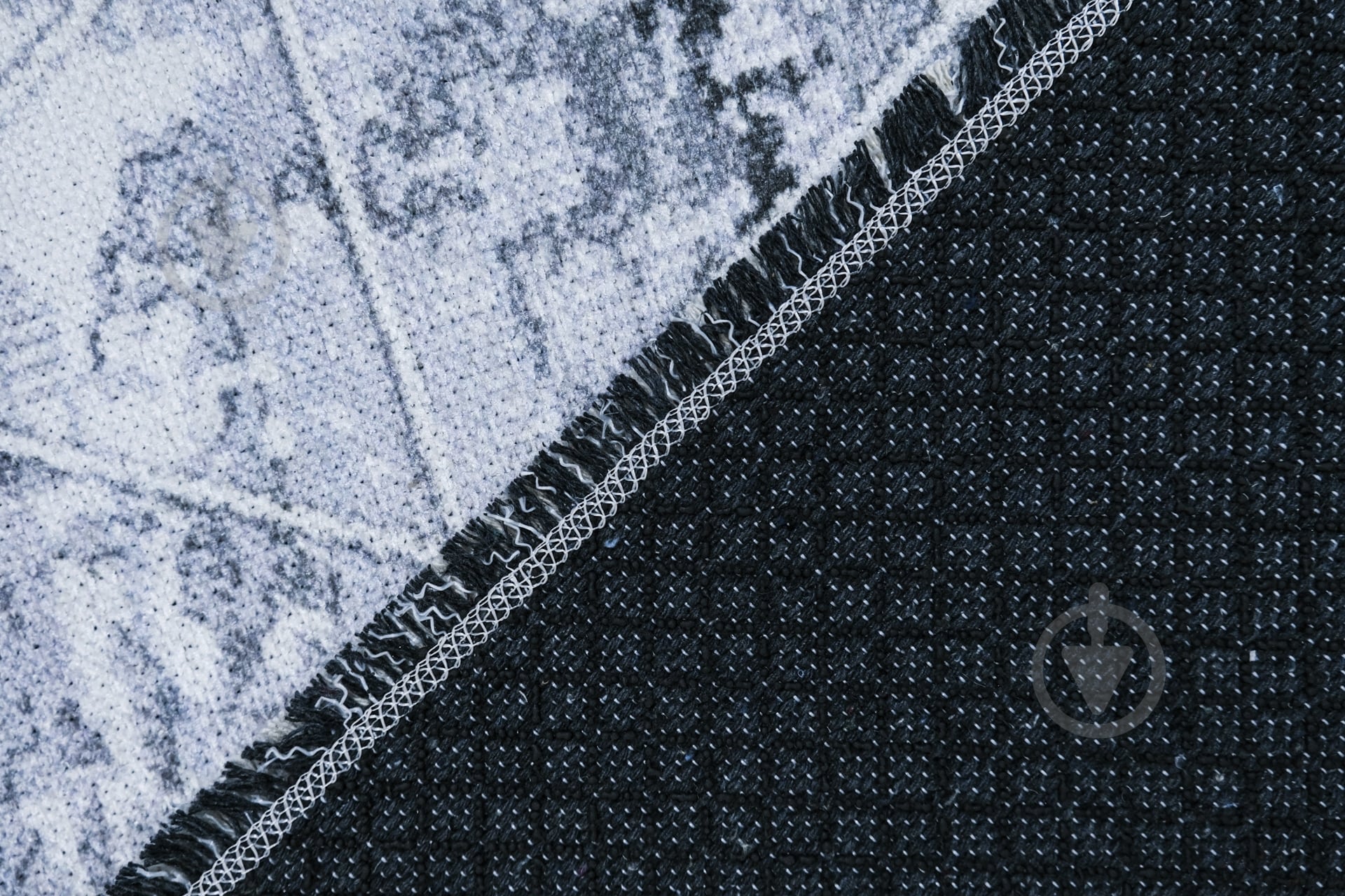 Ковер Relana CRYSTAL (P1333 GREY) 75x150 см - фото 6