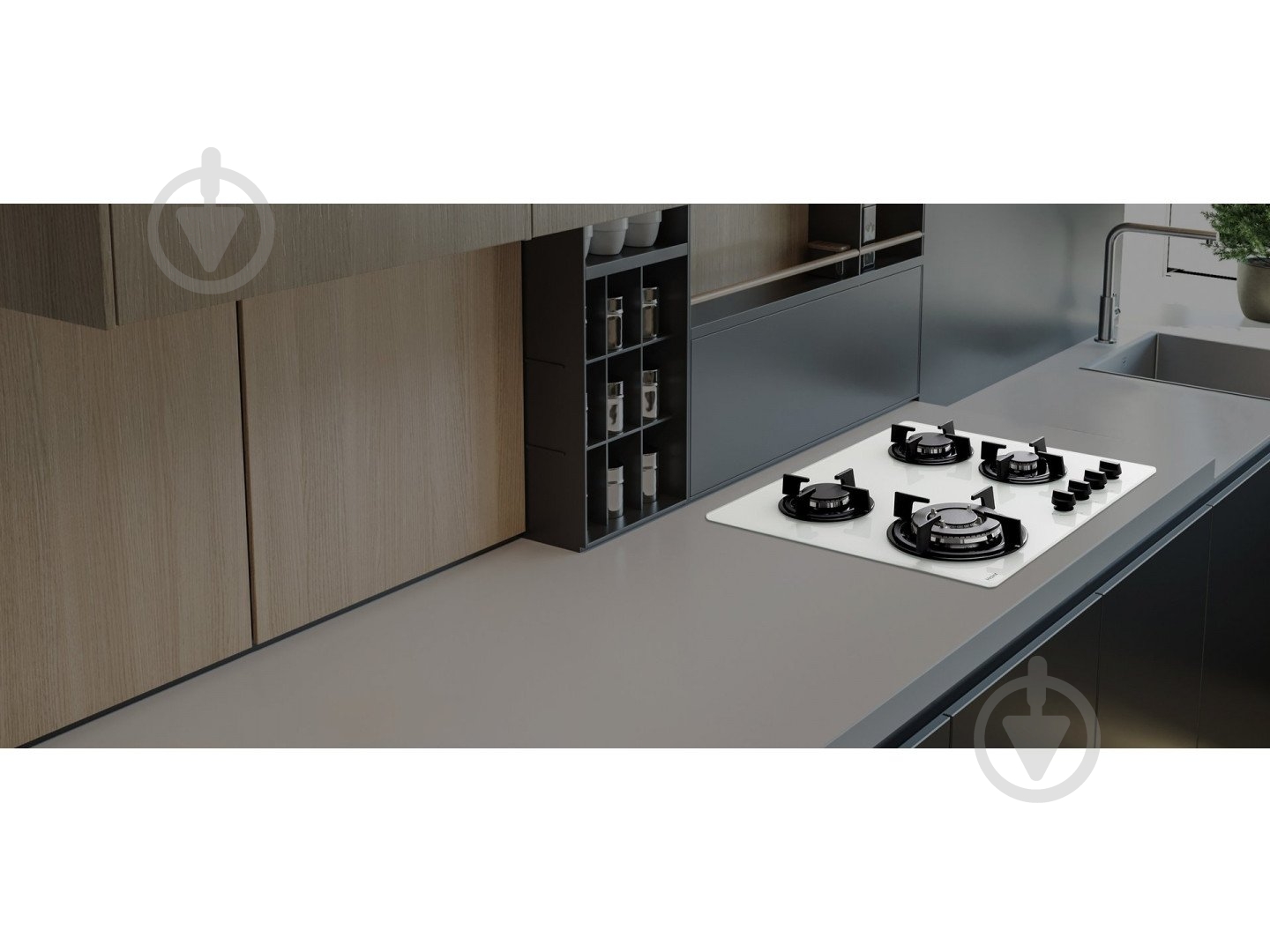 Варочная поверхность газовая Haier HHX-G64CWW1 - фото 5 Варочная поверхность газовая Haier HHX-G64CWW1 - фото 5