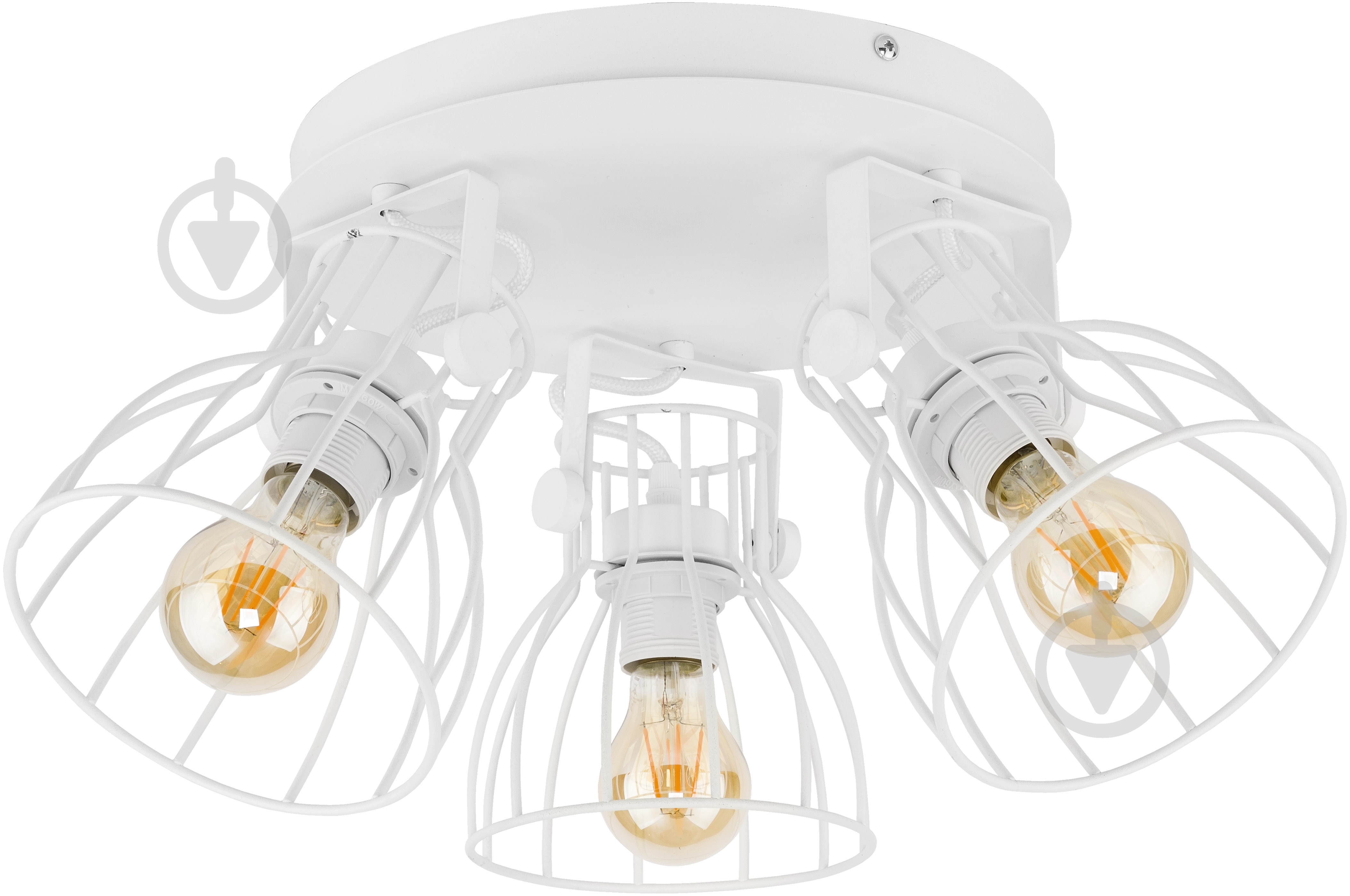 Спот TK Lighting Alano 3x60 Вт E27 белый 2119 - фото 1 Спот TK Lighting Alano 3x60 Вт E27 белый 2119 - фото 1