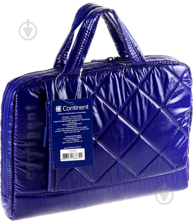 Сумка Continent 12" blue (CC-071 Blue) - фото 1