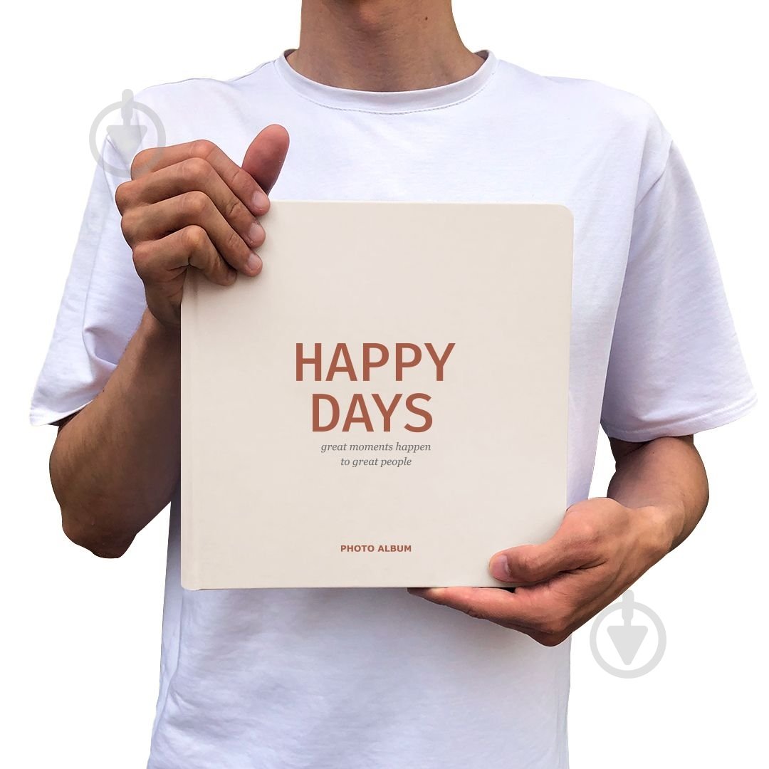 Фотоальбом Orner "Happy days" білий BlackEdit ORNER - фото 5