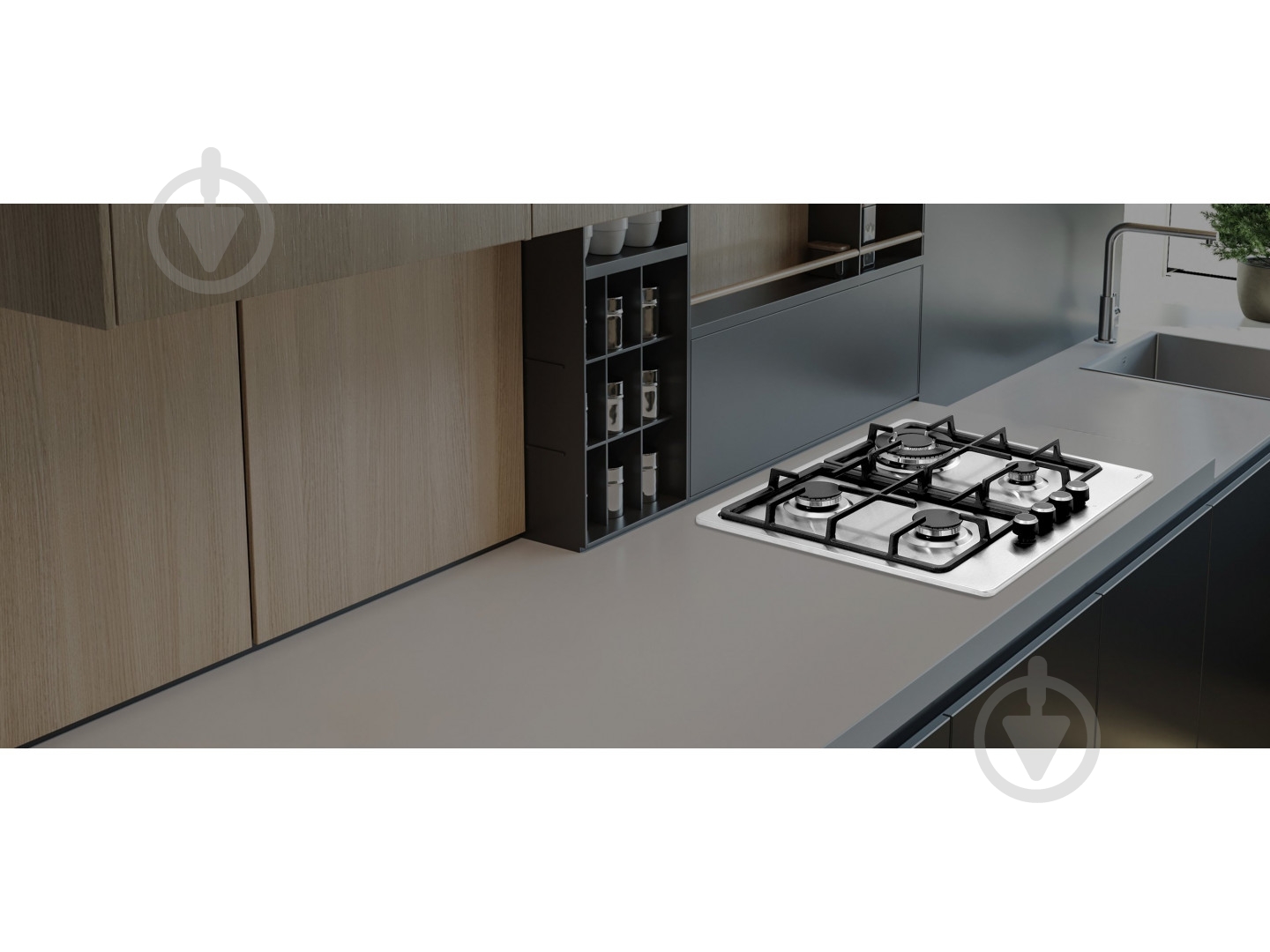 Варочная поверхность газовая Haier HHX-M64CWX - фото 5 Варочная поверхность газовая Haier HHX-M64CWX - фото 5