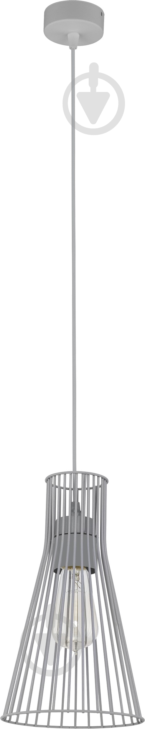 Подвес TK Lighting Vito 1x60 Вт E27 серый 1496 - фото 1