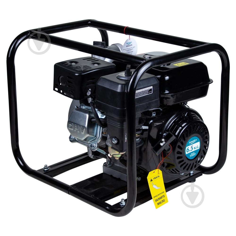 Мотопомпа бензиновая Aquatica AQ20CX (772531) - фото 7