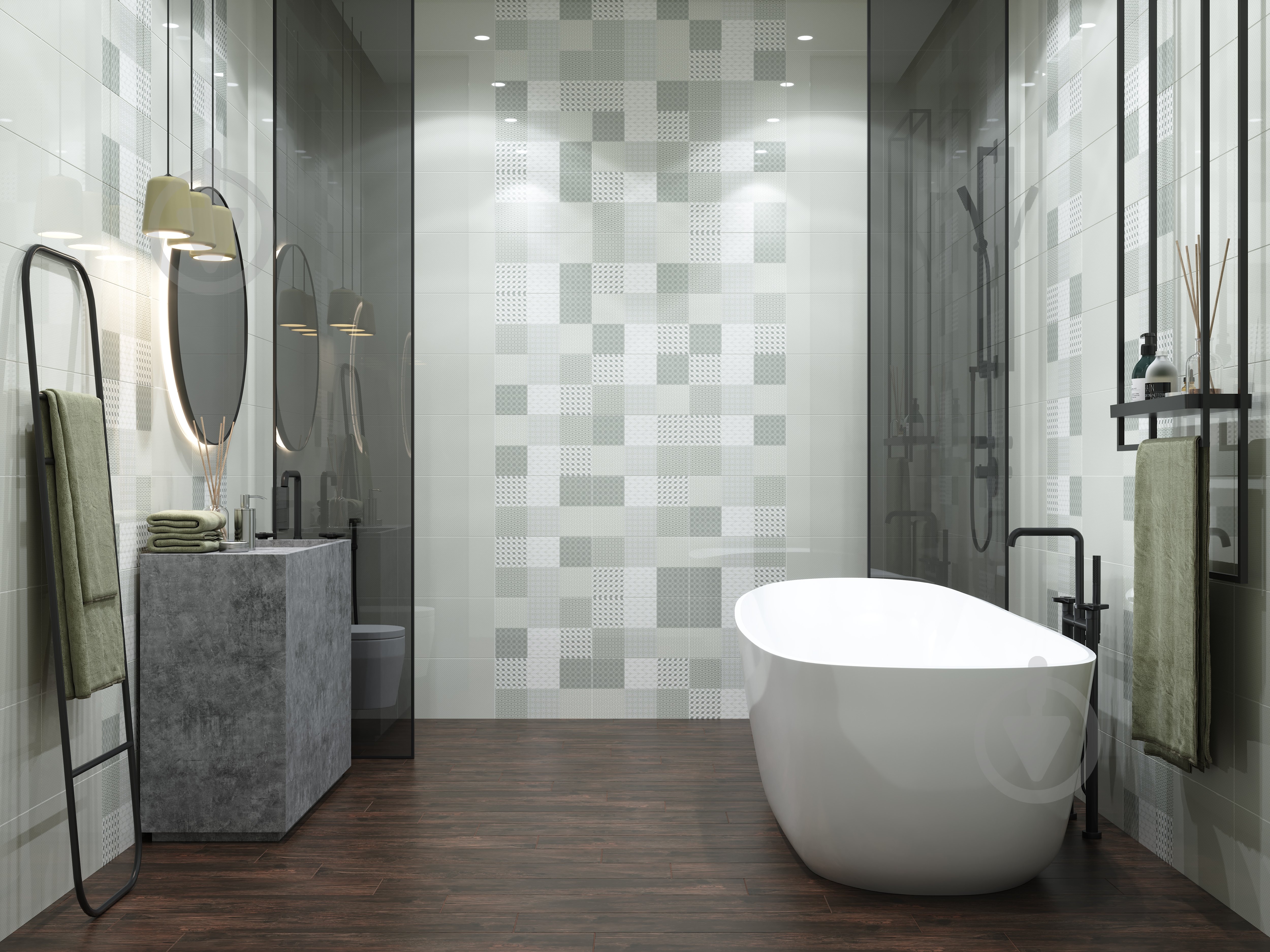 Плитка Golden Tile Verdelato ivory А6А051 25x40 см - фото 4 Плитка Golden Tile Verdelato ivory А6А051 25x40 см - фото 4