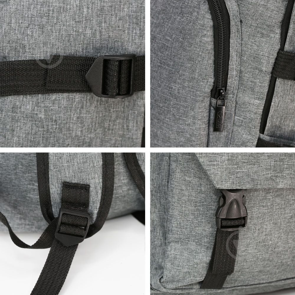 Рюкзак NikiBo Modern серый - фото 5