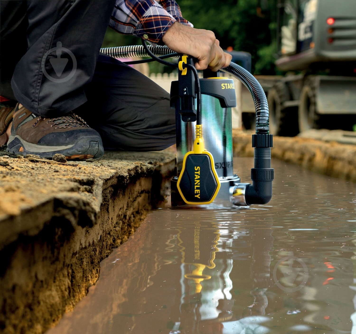 Насос дренажный Stanley SXUP750XCE - фото 4 Насос дренажный Stanley SXUP750XCE - фото 4