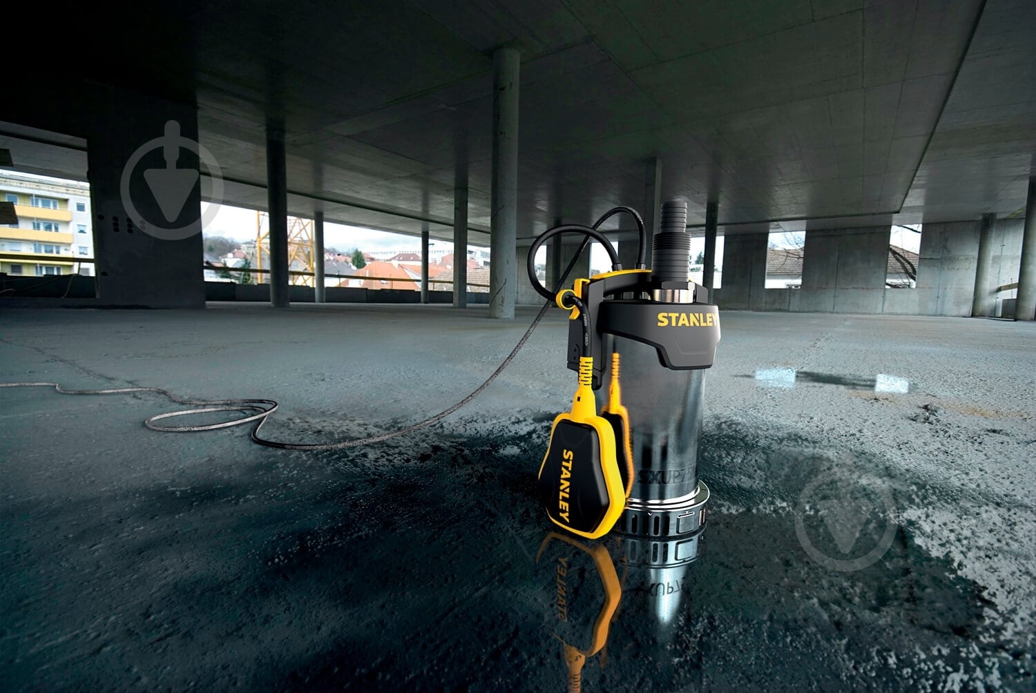 Насос дренажный Stanley SXUP750XCE - фото 3 Насос дренажный Stanley SXUP750XCE - фото 3