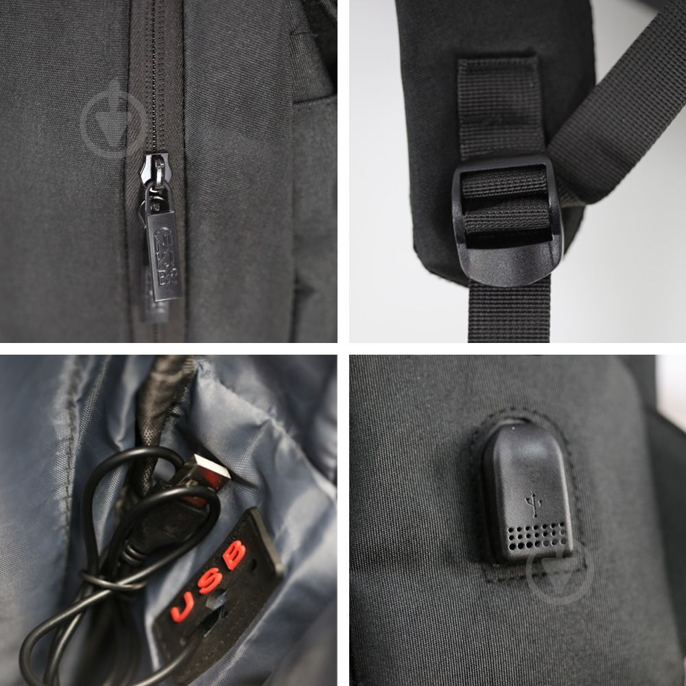 Рюкзак NikiBo Studio черный - фото 5