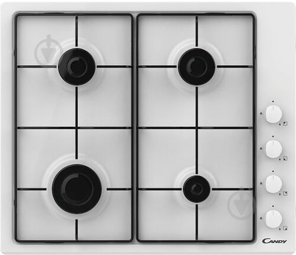 Варильна поверхня газова Candy CHW6WLW - фото 1 Варильна поверхня газова Candy CHW6WLW - фото 1