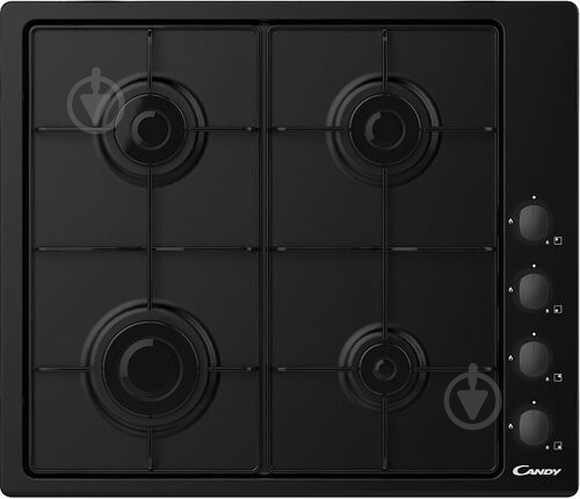 Варочная поверхность газовая Candy CHW6BLB - фото 1 Варочная поверхность газовая Candy CHW6BLB - фото 1