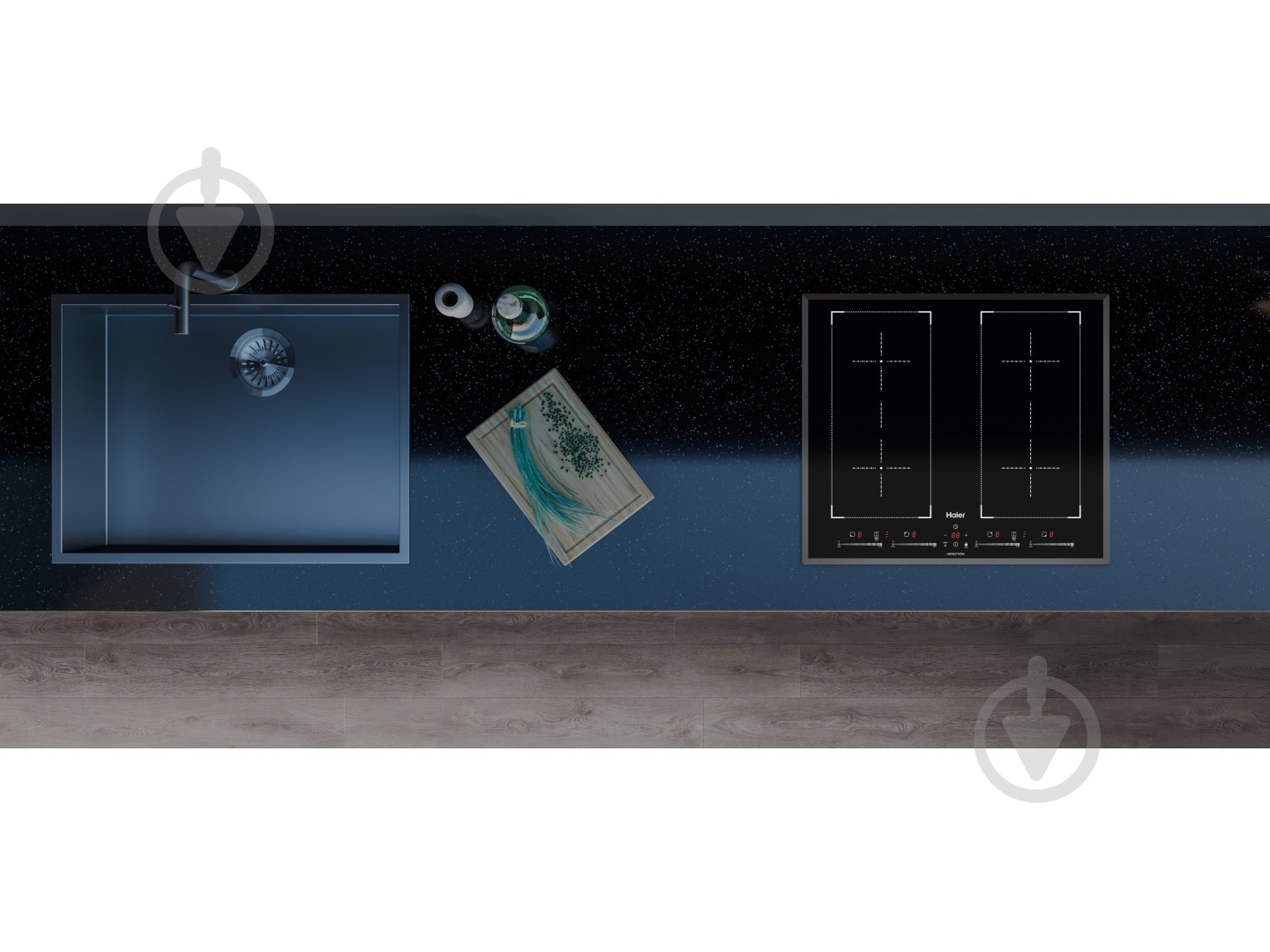 Варочная поверхность индукционная Haier HHY-Y64FFVB - фото 2