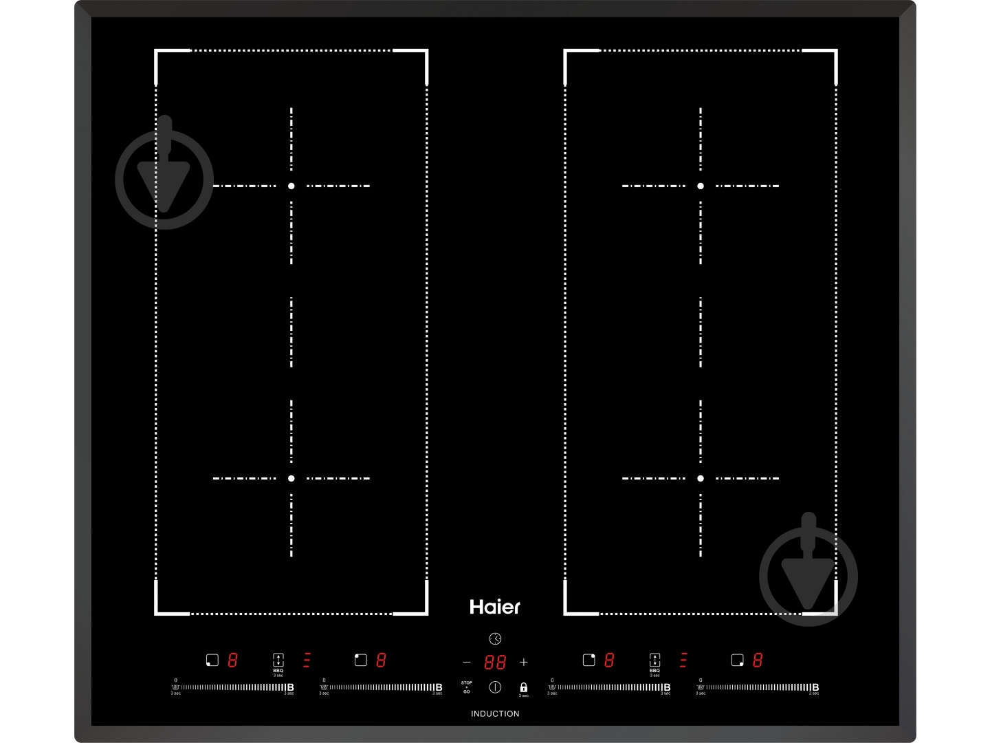 Варочная поверхность индукционная Haier HHY-Y64FFVB - фото 1