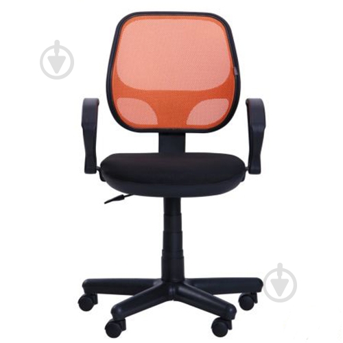 Кресло AMF Art Metal Furniture Чат черно-оранжевый - фото 2
