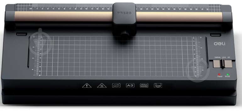Ламинатор T110 А3 125 мкм (3 в 1) Deli - фото 1