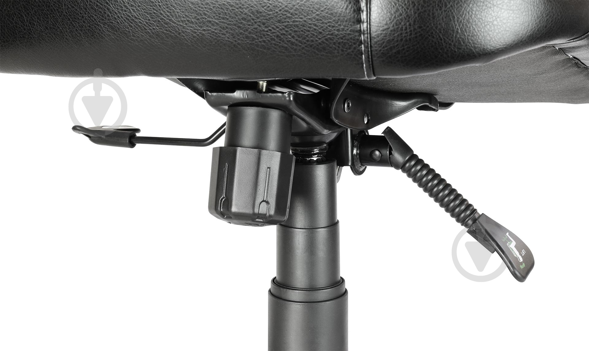 Кресло AMF Art Metal Furniture Мустанг AnyFix Хром Лаки черный - фото 6