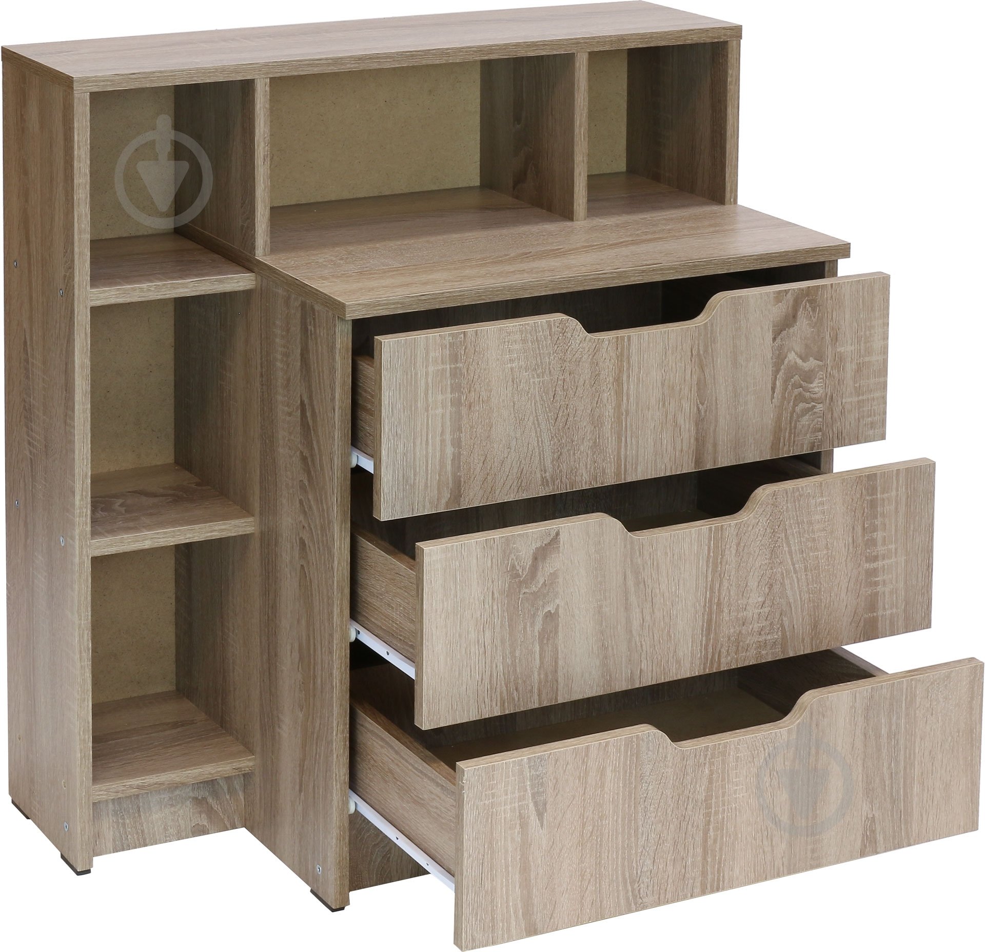 Комод Пехотин К-3+5 дуб сонома трюфель - фото 3