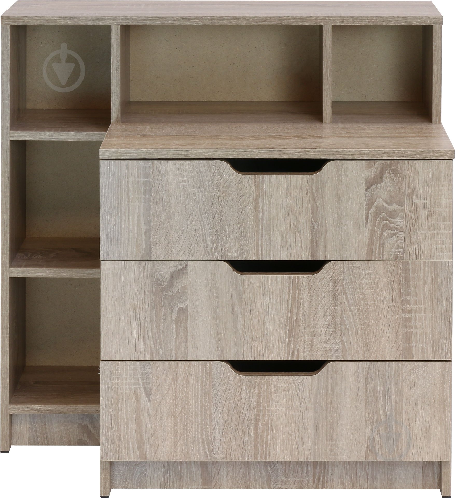 Комод Пехотин К-3+5 дуб сонома трюфель - фото 2