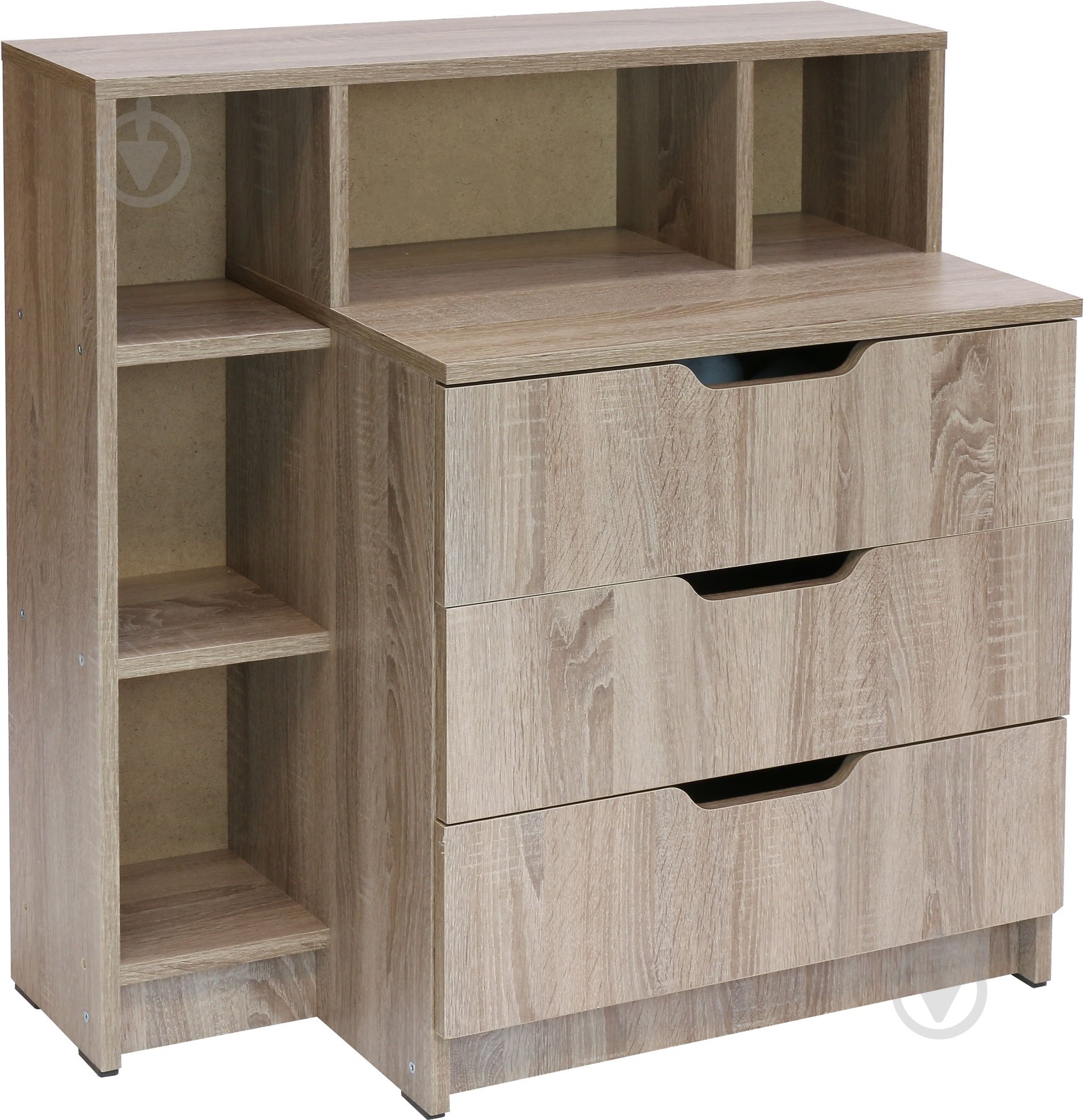 Комод Пехотин К-3+5 дуб сонома трюфель - фото 1