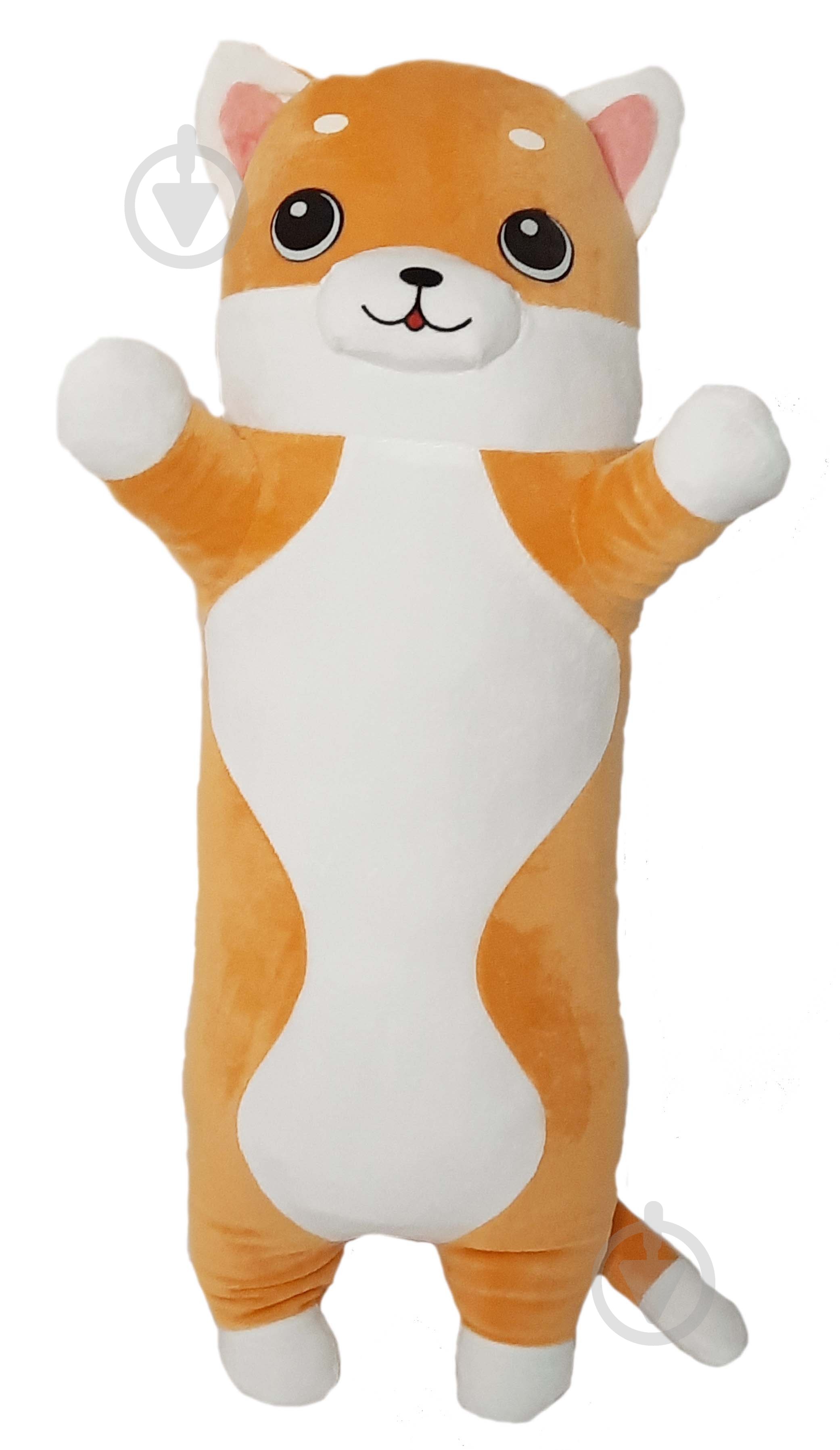 Подушка декоративная Мурчик 18x50 см рыжий Анна - фото 1 Подушка декоративная Мурчик 18x50 см рыжий Анна - фото 1